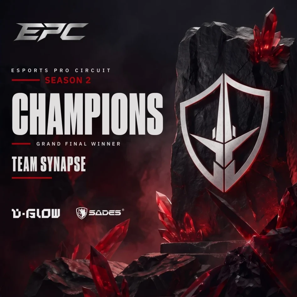 EPC Season 2 Champions — Team Synapse